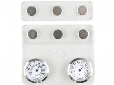 Mini Thermo- Hygrometer analog - Display - Magnet